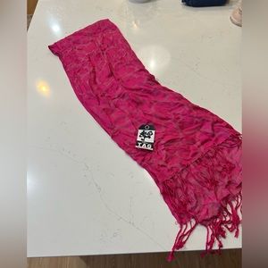 Mickey head Pink Scarf